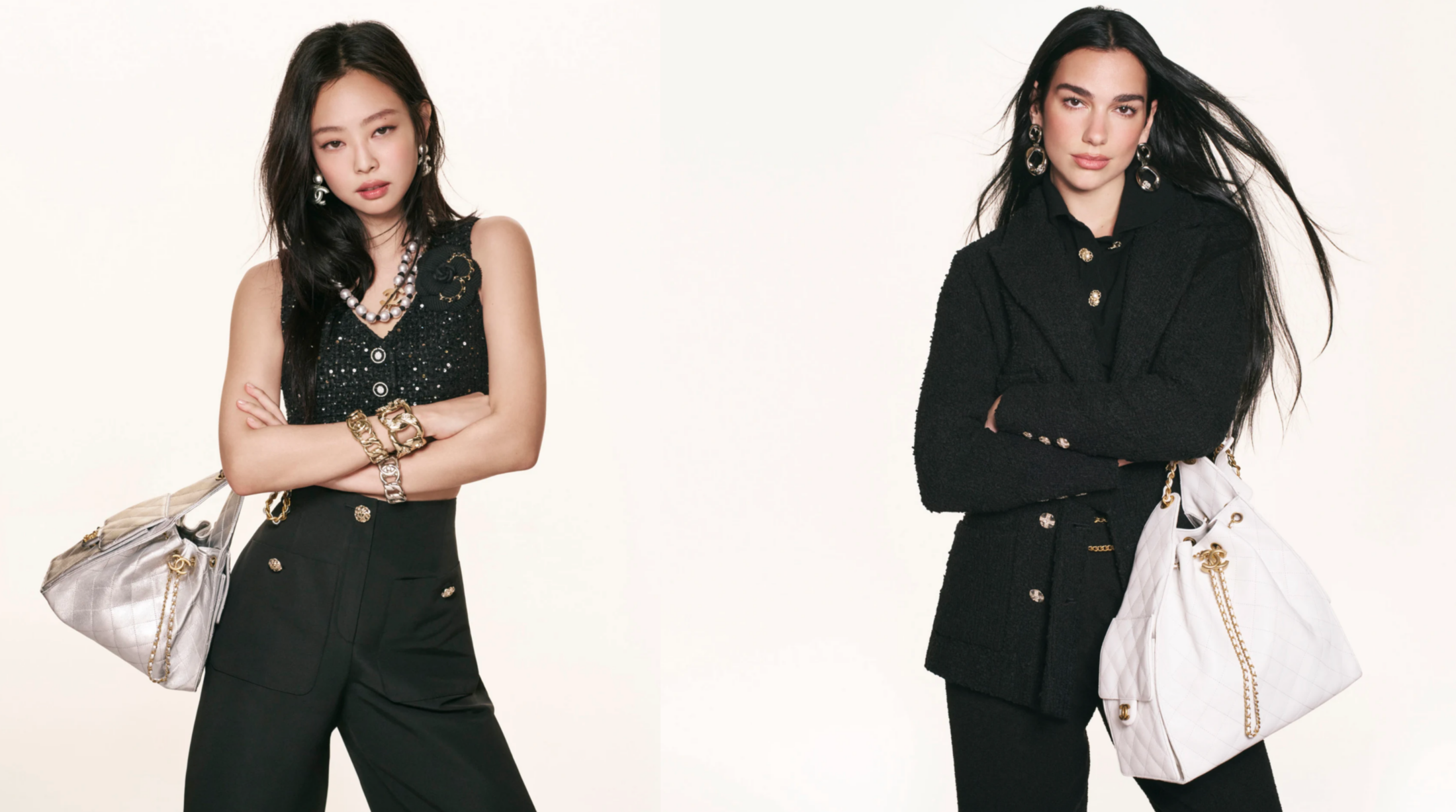 CHANEL HANDBAG – THE NEW CAMPAIGN WITH JENNIE & DUA LIPA